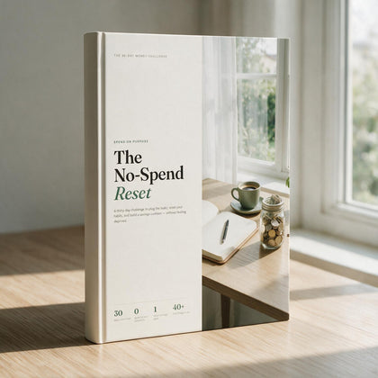 The No-Spend Reset — 30-Day Workbook