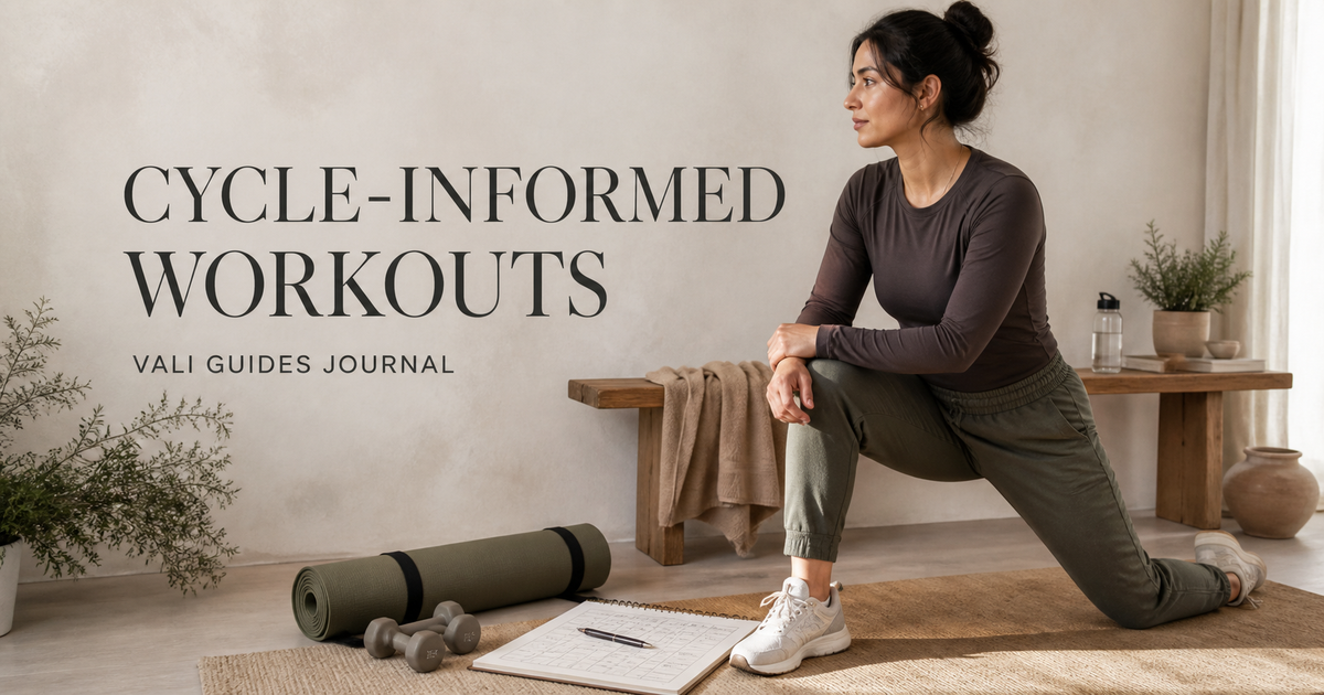 Cycle-Informed Workouts: How to Build a Flexible Exercise Plan