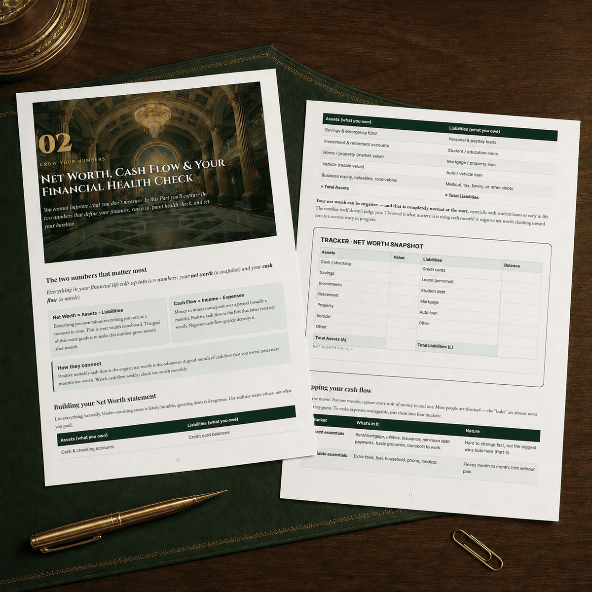 Become Wealthy in 2027 — PDF Guide + Excel Trackers – inside page preview 6