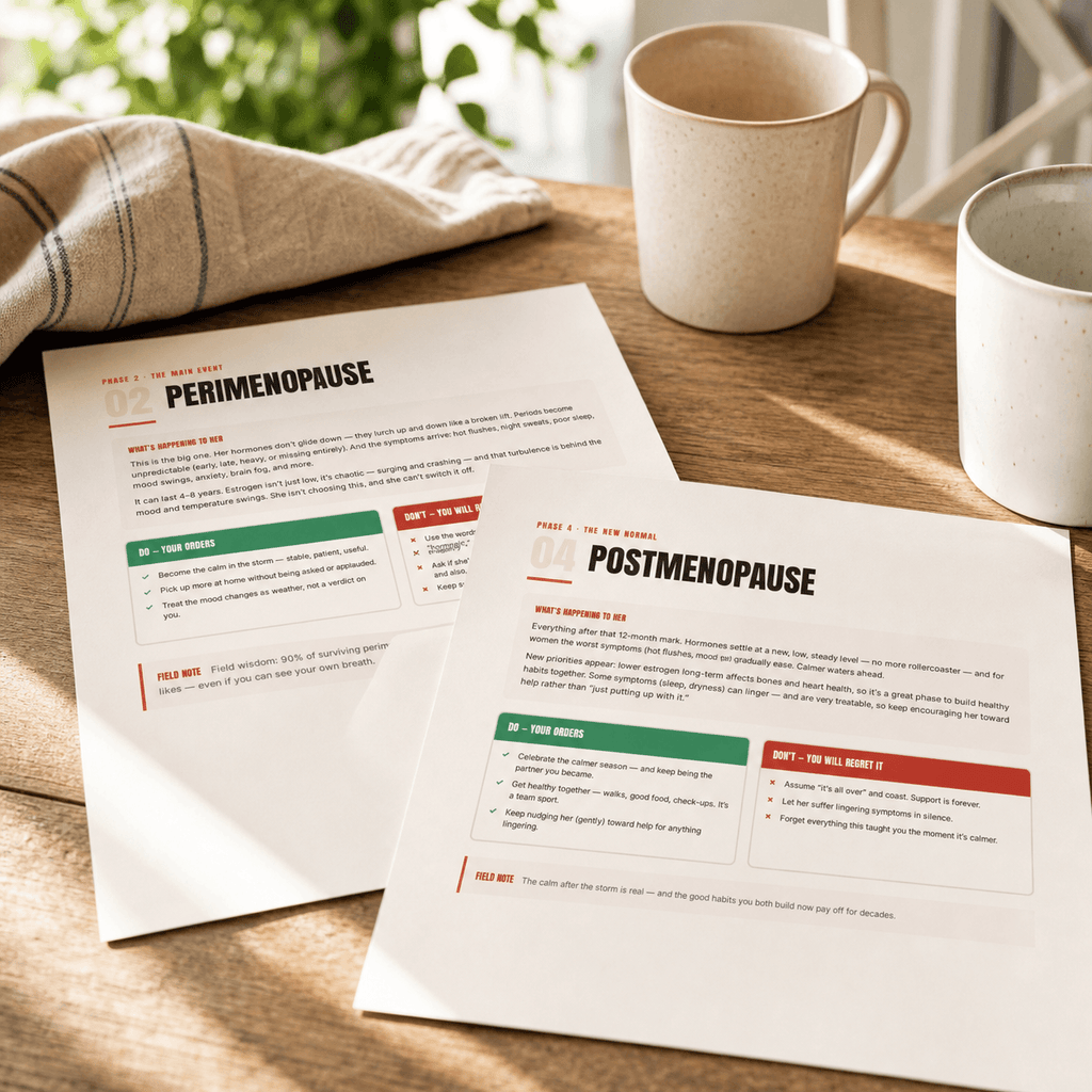 Meno-Pause Survival Guide — Partner Support