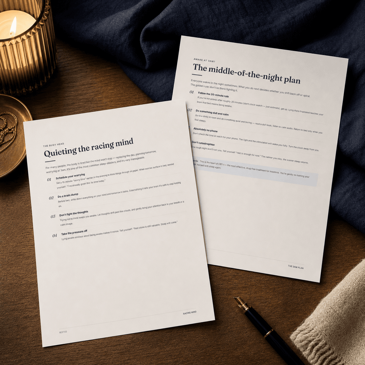 Rested — The Better Sleep Guide