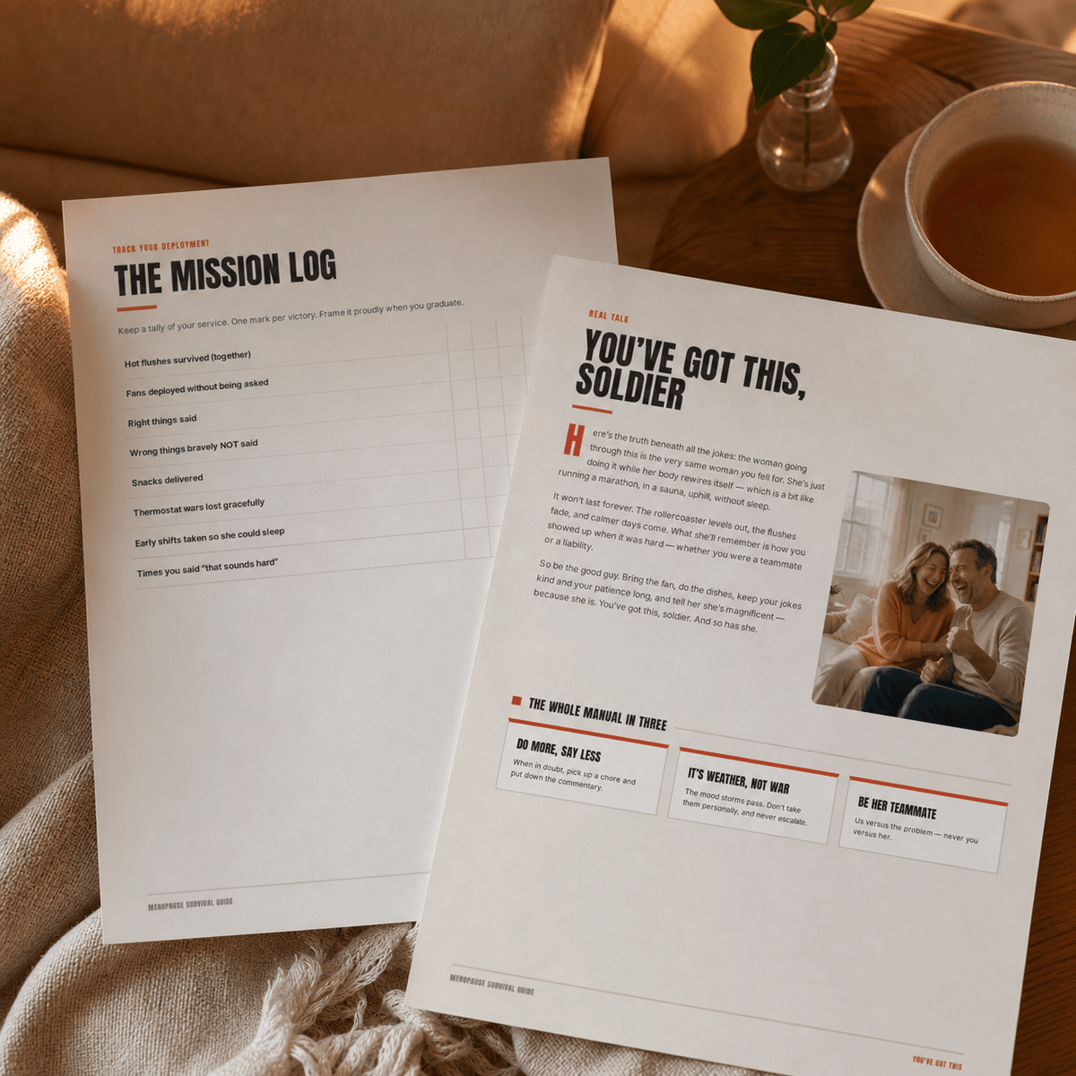 Meno-Pause Survival Guide — Partner Support