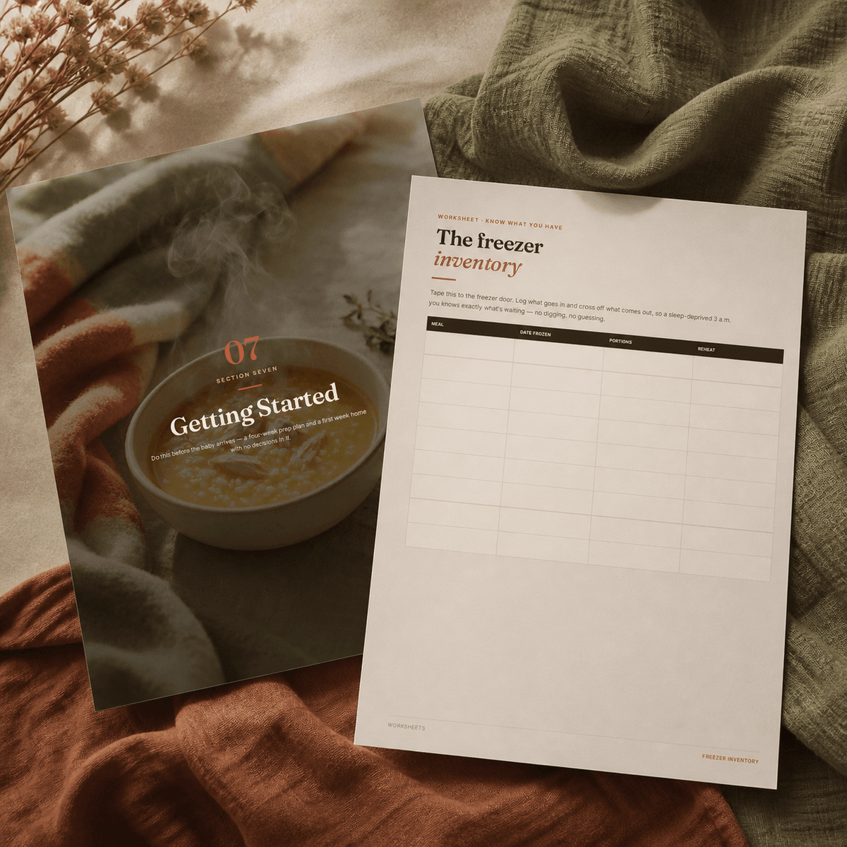 The Fourth Trimester Kitchen — Postpartum Meal Prep & Nutrition Guide