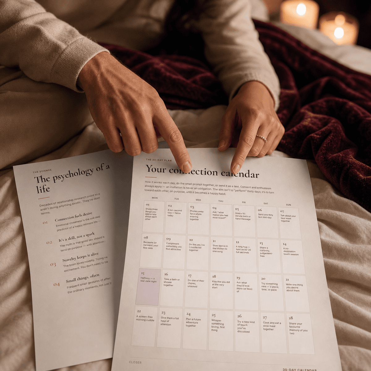 Closer — Couples Intimacy & Connection Guide
