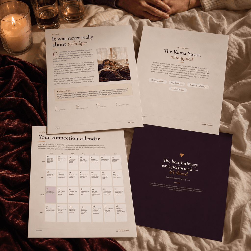 Closer — Couples Intimacy & Connection Guide