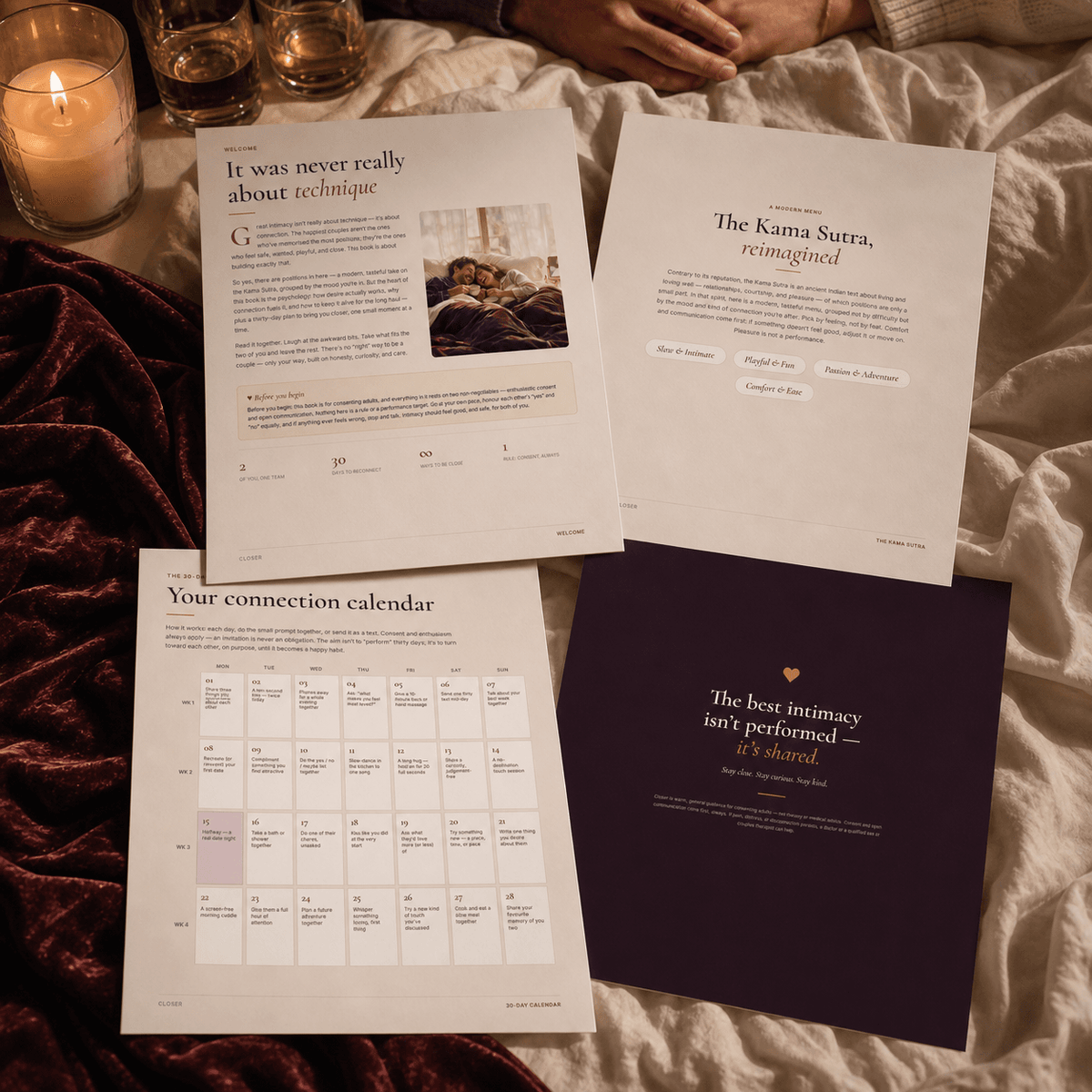 Closer — Couples Intimacy & Connection Guide