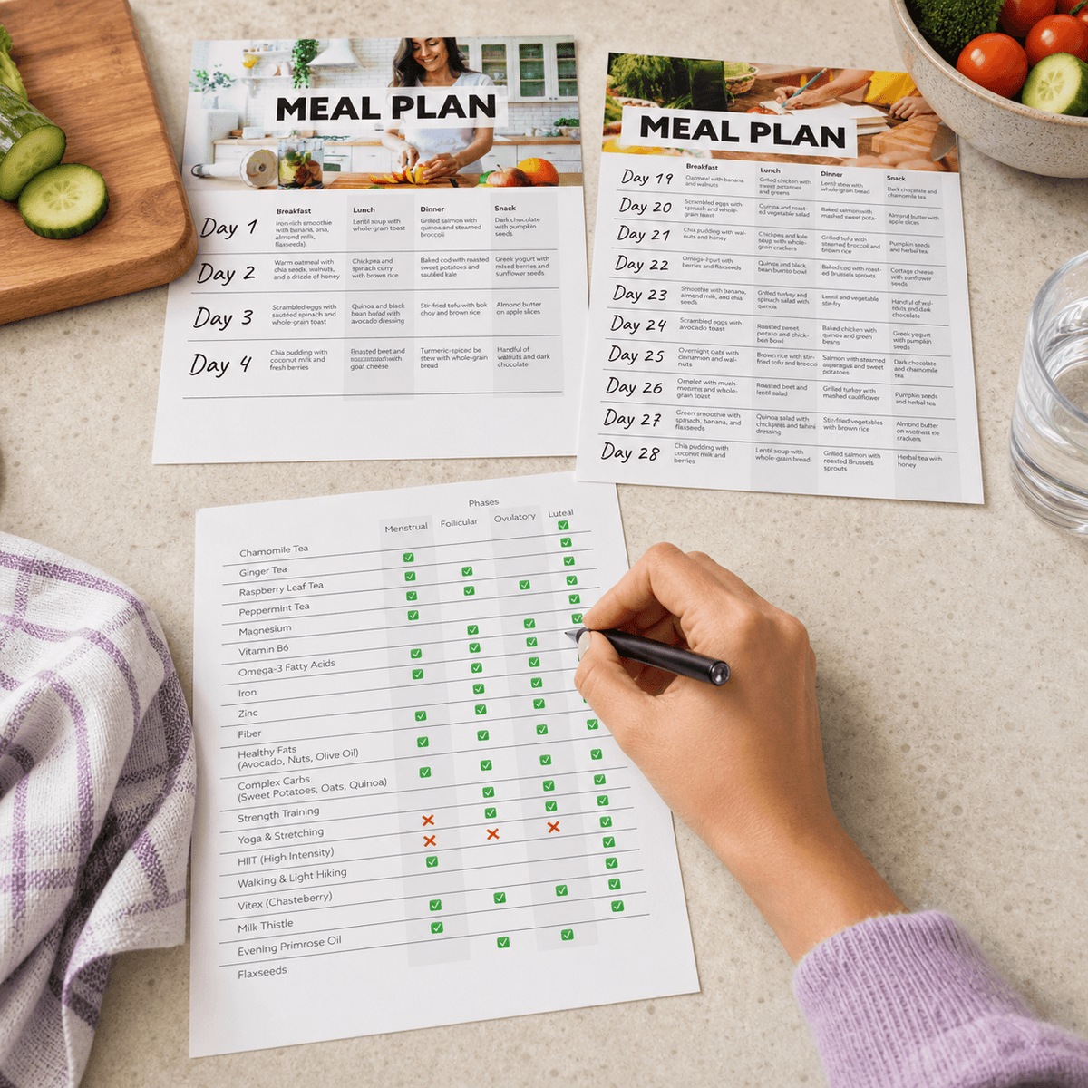 HerCycle Blueprint — Menstrual Cycle Guide – inside page preview 6
